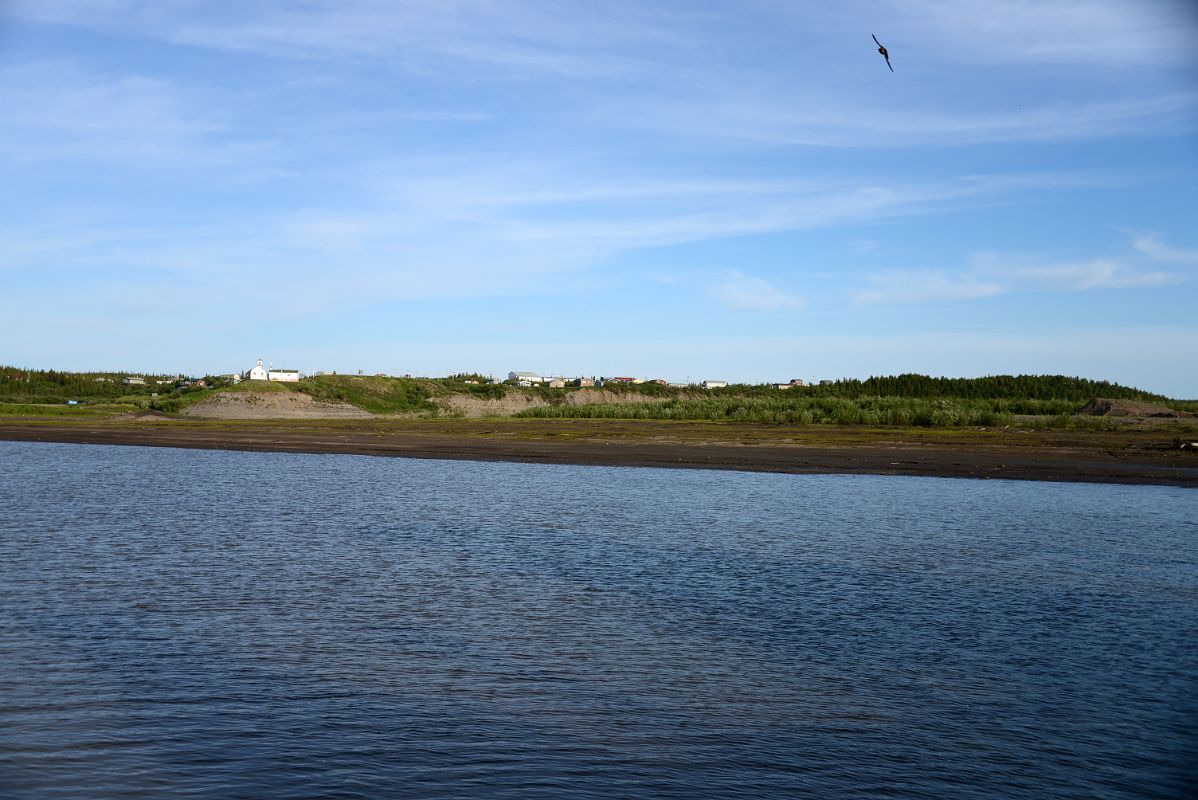 03A Tsiigehtchic Northwest Territories From The MacKenzie River Ferry On Day Tour From Inuvik To Arctic Circle